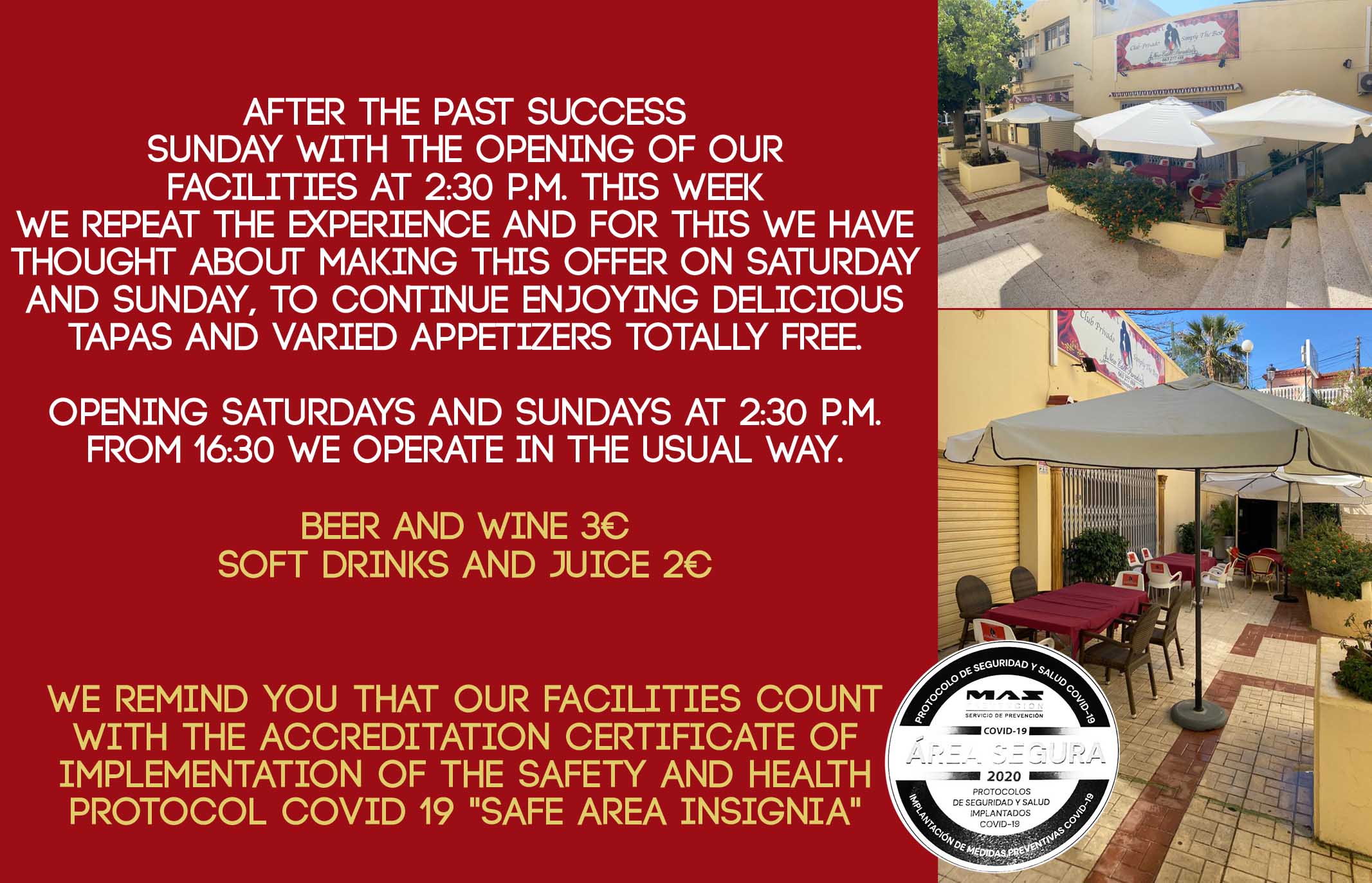 EVENTO INGLES 2 New Edén Paradise